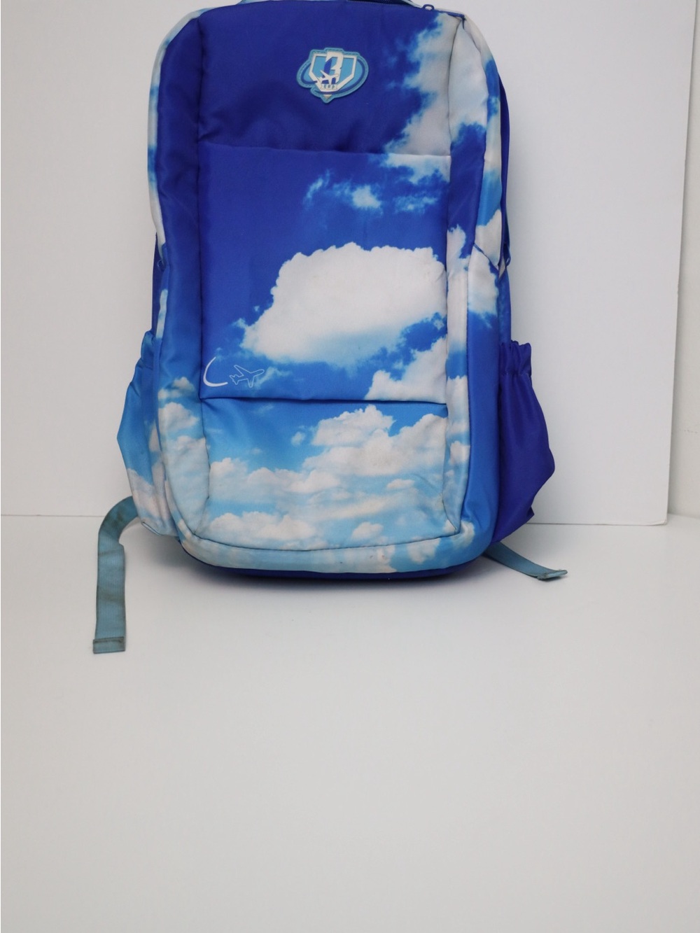 Sky Print Kids Backpack - Blue Cloud Design